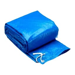 Swimming Pool Covers for 6Ft / 183CM Above Ground Pools Outdoor Garden Round Above Ground Pool Cover Protective Rain Cloth