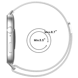 Milanese Loop Strap for Huawei Watch Fit 3 Band Stainless Steel belt Bracelet Correa Magnetic Band huawei watch fit3 Accessories
