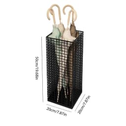 Umbrella Rack For Entryway Metal Iron Storage Rack Umbrella Stands Rust-Resistant Umbrella Racks Large-Capacity For Doorway