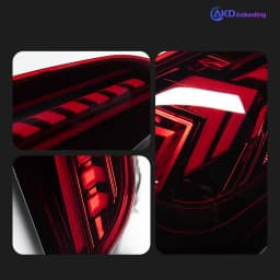 AKD Tail Lamp for Audi Q5 Q5L LED Tail Light 2008-2018 Q5 Q5L Rear Fog Brake Turn Signal Automotive Accessories