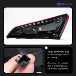 AKD Tail Lamp for Audi Q5 Q5L LED Tail Light 2008-2018 Q5 Q5L Rear Fog Brake Turn Signal Automotive Accessories