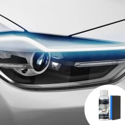 Car Headlight Restoration Polishing 50ml Headlamp Scratch Remover Repair Cleaning Paste Remove Oxidation Headlight Polish Liquid