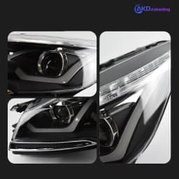 AKD Head Lamp for Ford Kuga Escape LED Headlight 2013-2016 Headlights Kuga Escape DRL Turn Signal High Beam Angel Eye Projector