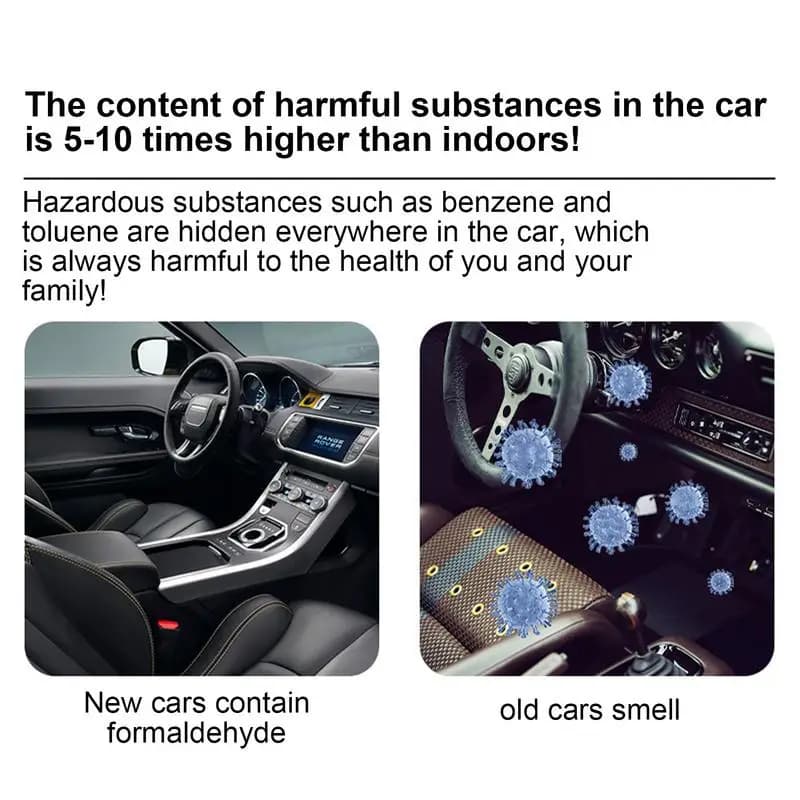 Generator Air Purifier Mini Machine Odor Eliminator Air Purifier For Car Pet Room Refrigerator Home