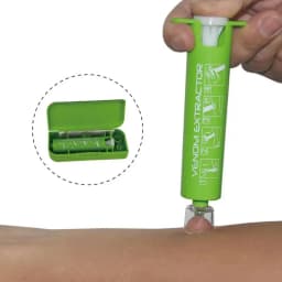 Bite Extractor Sting Suction Pump Vacuum Extractor Bite And Sting Safety Tool For Outdoor Hiking Backpacking Camping