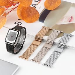 Magnetic Loop strap For Apple watch band 49mm 45mm 44mm 41mm 40mm Metal stainless steel Bracelet iWatch Serie SE 3 5 6 7 8 ultra
