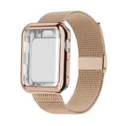 Case+Strap For Apple Watch band 45mm 41mm Mlianese Loop 42mm 38mm 44mm 40mm correa pulseira bracelet iwatch series 5 4 3 SE 6 7