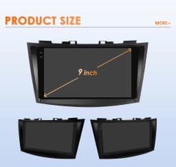 Hizpo Car Radio Multimedia Player For Suzuki Swift 4 2011 2012 2013 2014 2015 Octa Core Android Auto GPS Navigation Stereo DSP