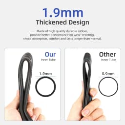 Ulip 2 Sets 10x2-6.1 Off-road Tubeless Tire With Inner Tube For Xiaomi M365 Pro Pro2 1S MI3 Lite 10 inch Electric Scooter Tyre