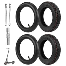 Ulip 2 Sets 10x2-6.1 Off-road Tubeless Tire With Inner Tube For Xiaomi M365 Pro Pro2 1S MI3 Lite 10 inch Electric Scooter Tyre