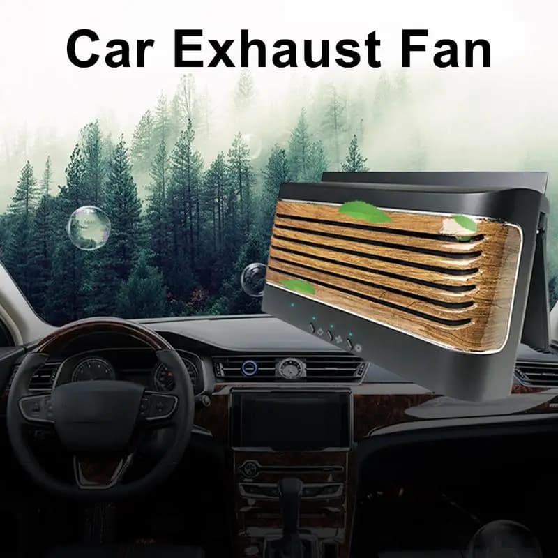 Car Radiator Cooling Fan Solar Powered Car Ventilator Auto Window Air Vent Exhaust Heat Fan Automotive Ventilator Cooling Fan
