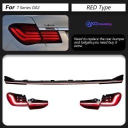 Auto Parts For BMW 7 Series G11 G12 Taillight 2016-2018 latest Styling LED Brake reversing light Car Accesorios Modified