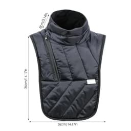 Winter Warm Neck Chest Warmer For Men Women Windproof Motorbike Warm Scarf Moto Neck Cloak Motorcycle Cycling Thermal Collar