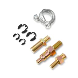 Peterbilt 379 Hood Spring, Cable and Stud bolts w/ Retaining Rings 13-04638