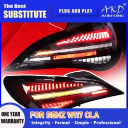 AKD Tail Lamp for BENZ W117 CLA LED Tail Light 2013-2019 CLA180 CLA220 CLA260 Rear Fog Brake Turn Signal Automotive Accessories