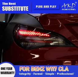 AKD Tail Lamp for BENZ W117 CLA LED Tail Light 2013-2019 CLA180 CLA220 CLA260 Rear Fog Brake Turn Signal Automotive Accessories