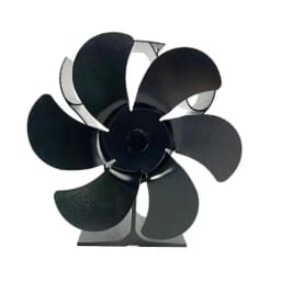 Heat Powered Stove Fan 6 Leaves Circulating Warm Air Fireplace Fan Quiet Non Electric Thermoelectric Wood Stove Fan