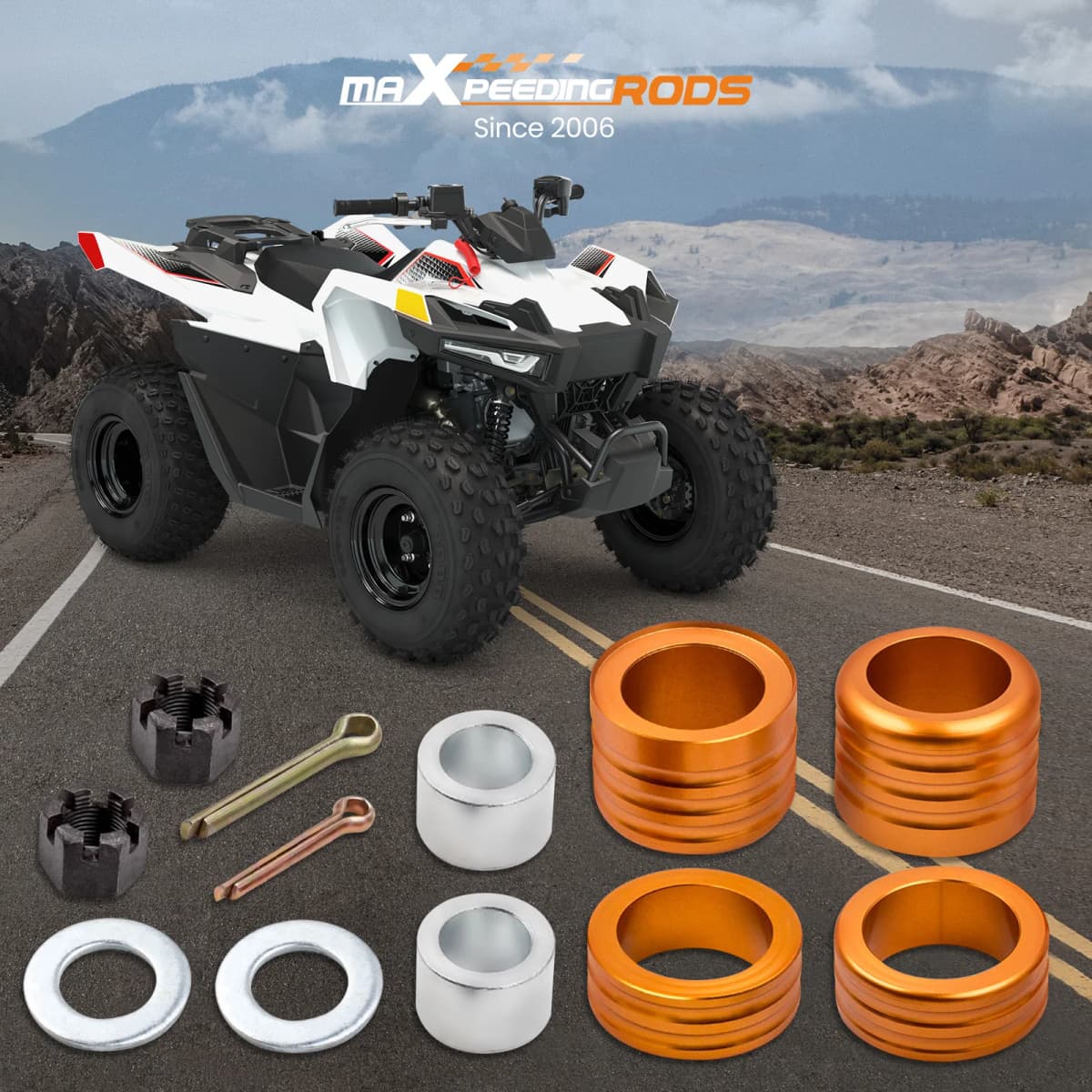 2" Lift Kit fit Polaris Ranger 570 Midsize Crew 2014-18 570 Midsize EPS 2016-17