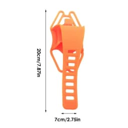 Motorcycle Phone Mount Detachable Phone Holder Bracket Silicone Strap Security Bands Cycling Phone Silicone Holder Strap For