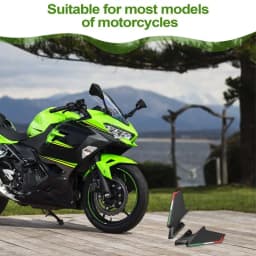 Motorcycle Aerodynamic Winglets Fairing Winglets Side Wings Side Wind Wing Spoiler Fairing Side Fairings Motorcycle Wing Set
