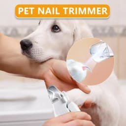 Electric Pet Nail Trimmer Rechargeable Electric Nail Trimmer For Cats Quiet Pet Nail Grinder & Nail Trimmer With LED Light For