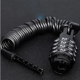 Bicycle Lock Code Key Locks Bike Cycling Password Combination Security Steel Wire Locks Bicycle Accessories Multicolor