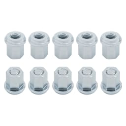 10 X Group 31 Battery Stainless Steel Closed Nut for Standard 3/8" Stud 6015-010