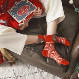 Cotton Christmas Sport Socks Christmas Decoration For Home Christmas Ornament Xmas Gifts Navidad Natal 2025 Decor Socks New Year