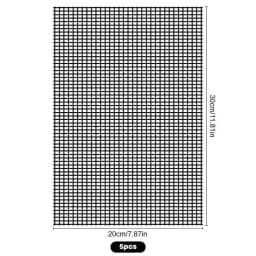 5/10/15/20pcs Flower Pot Mesh Pad 20x30cm Rectangular Basin hole mesh pad Prevent Soil Loss drainage hole mesh mat
