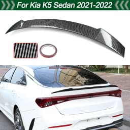 For 2021-2023 KIA K5 Sedan Factory Style Rear Trunk Lid Spoiler Wing Shiny Black