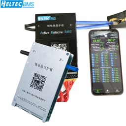 Heltec 1A 2A Active Balance BMS 4S 8S 12S 13S 14S 16S 20S 24S Smart Bms deye 60A 80A 100A 150A 200A Lifepo4 Li-Ion Lto Battery