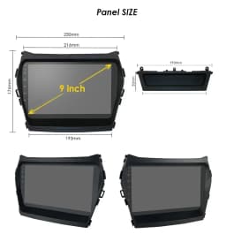 Car Android Radio Player for Hyundai IX45 Santa Fe ix 45 III XL 2013 - 2017 Autoradio Carplay Audio 2DIN Touch Screen Multimedia