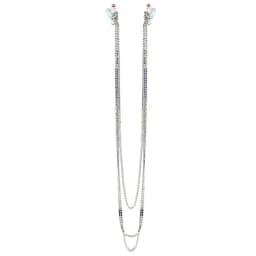 Geometric Drape Earrings Women Hot Trend Luxury Designer Y2k Crystal Accessories Statement Jewelry High Quality Wedding Gift