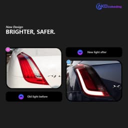 Car Lights for Jaguar XJ XJL LED Tail Light 2010-2016 XJ Rear Stop Lamp Brake Signal DRL Reverse Automotive Accessories