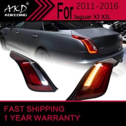 Car Lights for Jaguar XJ XJL LED Tail Light 2010-2016 XJ Rear Stop Lamp Brake Signal DRL Reverse Automotive Accessories