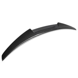 MAGICKIT Rear Trunk Spoiler Wing Lip Carbon Color For 2020-2024 BMW G23 M440i Convertible CAR Accessories