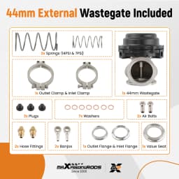 Maxpeedingrods 44mm External Cooled Turbo Wastegate For Universal Turbos With Wastegate