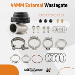Maxpeedingrods 44mm External Cooled Turbo Wastegate For Universal Turbos With Wastegate