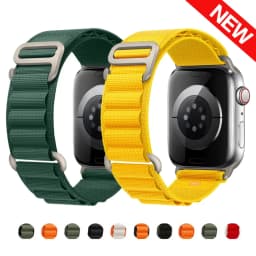 Strap for Apple watch Ultra Band 49mm 45mm 44mm 41mm 42mm 40mm 44 mm Nylon Alpine bracelet correa iwatch series 9 8 7 SE 6 5 4 2