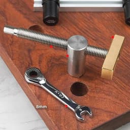 Woodworking Desktop Clip Adjustable Screw Clamp Stoppers Precision Machining Bench Dog Carpenter Tool For Workbench