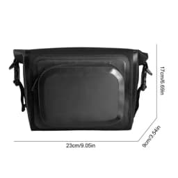 Handlebar Bag Waterproof Cycle Front Frame Storage Pack Multifunctional Front Bag Cycling Organizer With Detachable Shoulder