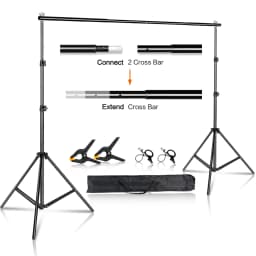 Background Stand Kit Support Frame System Backdrops Adjustable Stand for Photography Photo Studio Chromakey Green Screen Frame