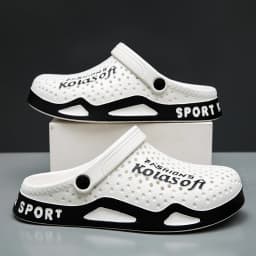 Men's Sandals, Comfortable, Lightweight, Non-Slip, Breathable Indoor and Outdoor Eva Slippers, Outdoor Garden Shoes, Beach Shoes