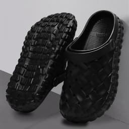 Men's EVA Clog Shoes Summer New Thick Bottom Anti-Slip Deodorant Toe Cover Beach Slippers Breathable Comfortable Sandals