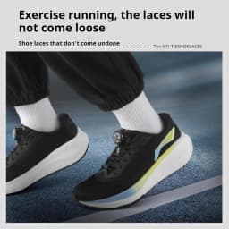 Automatic Shoelaces Without ties Install simple Swivel Buckle Laces Thick Rope Tennis Sneakers Shoelace Shoe Accessories 1Pair