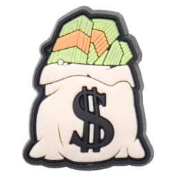 High Quality 1-21pcs Money Dollar Sign Shoes Charms DIY Garden Shoes Clog Aceessories Fit Man Woman Decorate