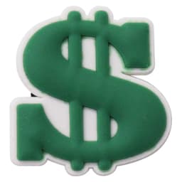 High Quality 1-21pcs Money Dollar Sign Shoes Charms DIY Garden Shoes Clog Aceessories Fit Man Woman Decorate