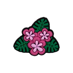 1/30pcs Tropical Flower Fruit Shoe Accessories PVC Shoe Decorations for Clogs Avocado Cactus Hibiscus Summer Shoe Charms