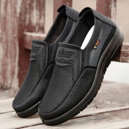 Men's Shoes 2025 Summer Casual Sneakers Breathable Mesh Chunky Sole Affordable Free Shipping