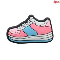 PVC Shoe Charms Garden Shoe Decoration Pink Girl Bear Dog Bag Buckle for Bag Pins Clog Accessories Wristband Women Girl Gifts